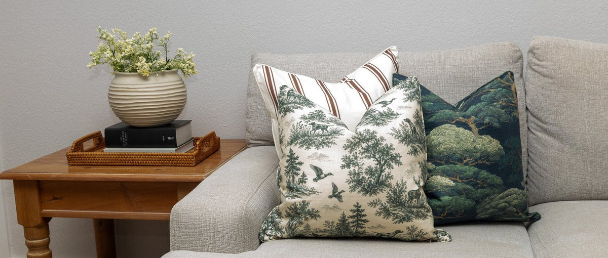 How to Style Throw Pillows on a Sofa: Formulas That Always Work - Hillcroft Home