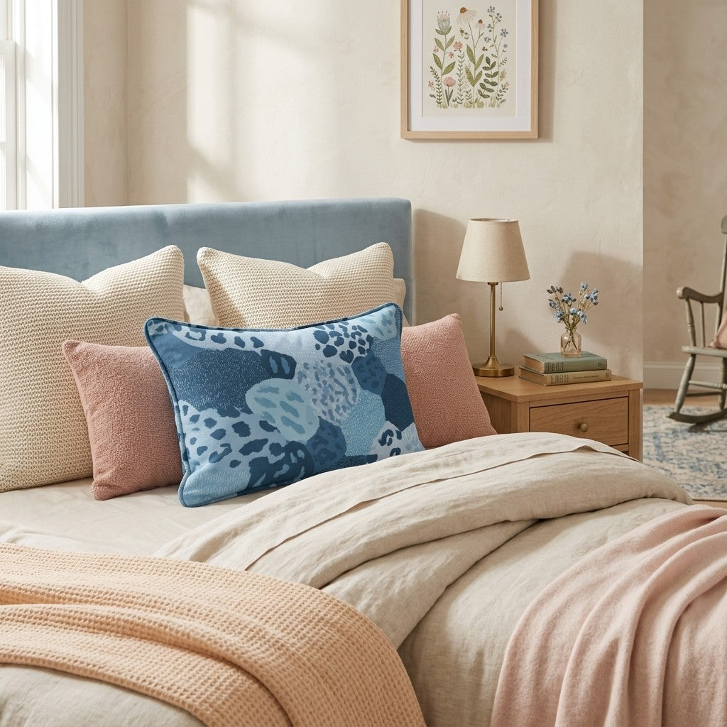 Underhill Pond One Throw Pillow - Bedroom