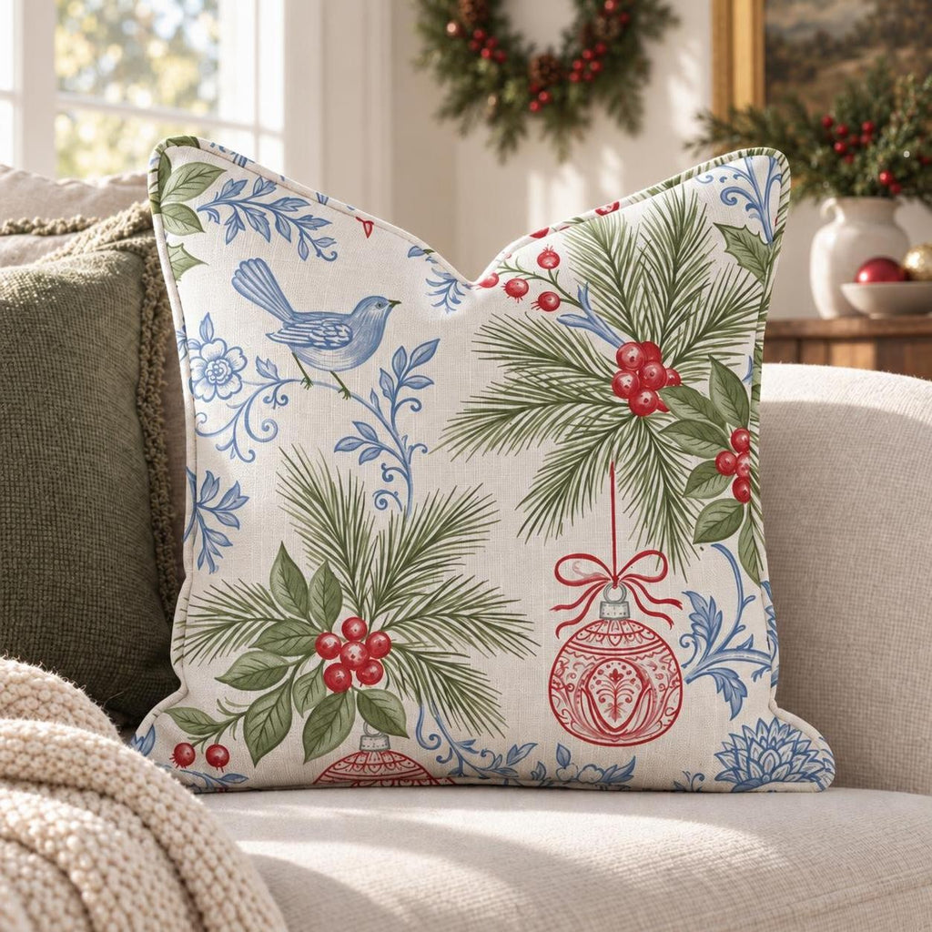 Gilded Bauble Throw Pillow – Christmas lifestyle | hh:lifestyle:xmas-2026