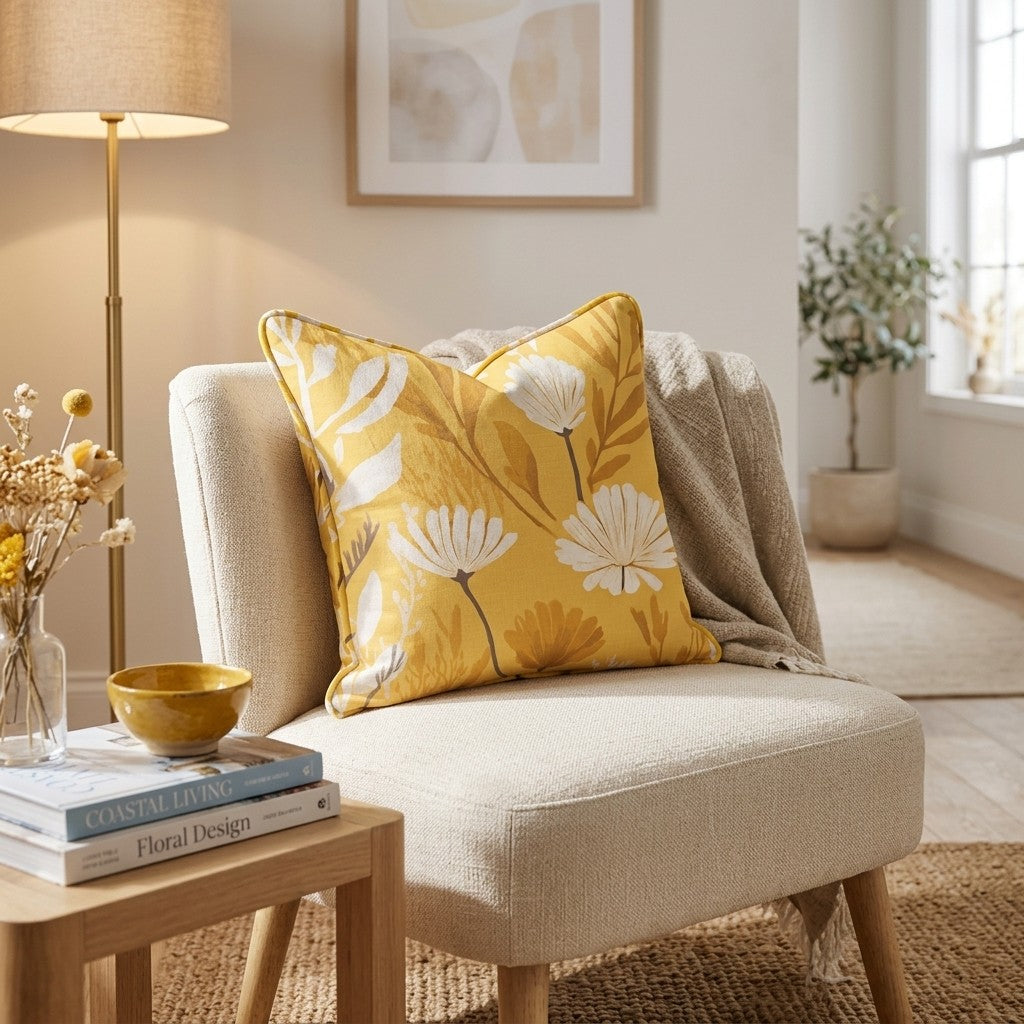 Burnished Thicket Two Throw Pillow - Chair