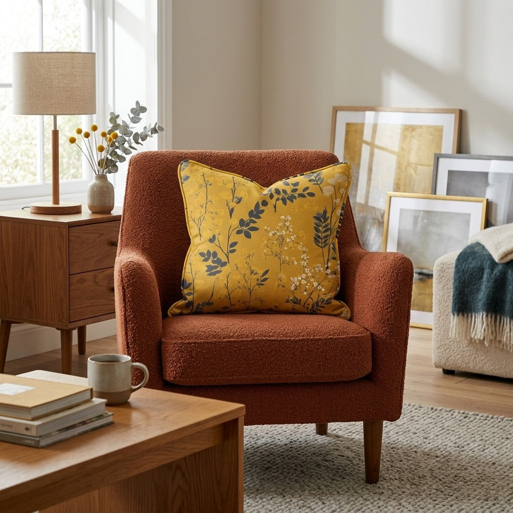 Cresswell Copse Four Throw Pillow - Chair