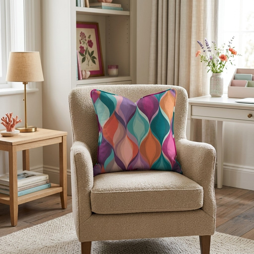 Camden Ravine Four Throw Pillow - Chair