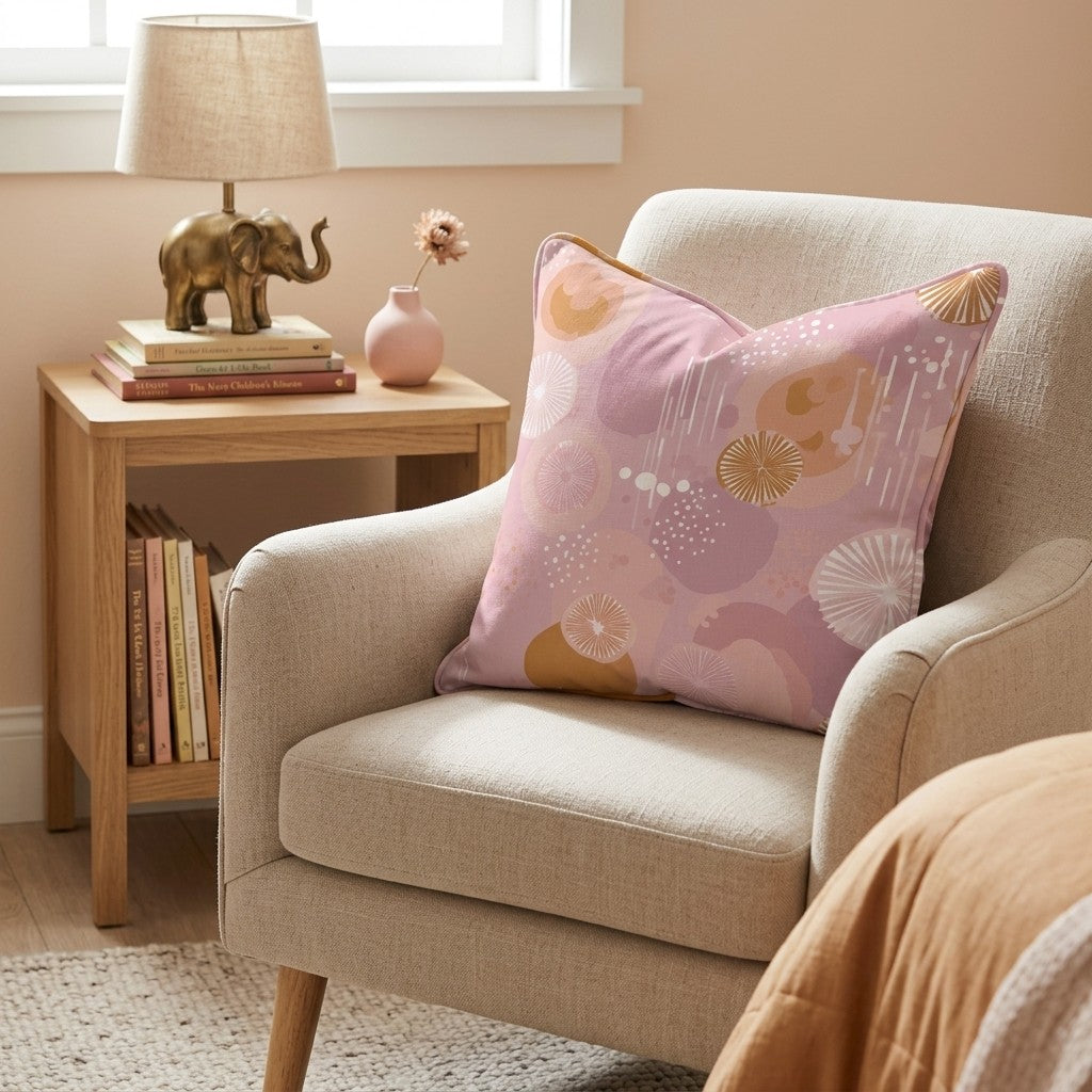 Mercer Trace Three Throw Pillow - Chair