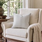 Anna Kay Neutral Throw Pillow