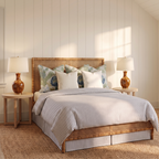 Eggshell & Olive Throw Pillow