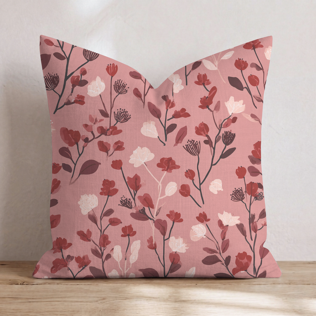 Chatham Ravine Two Throw Pillow — Chopped 24x24 Knife Edge
