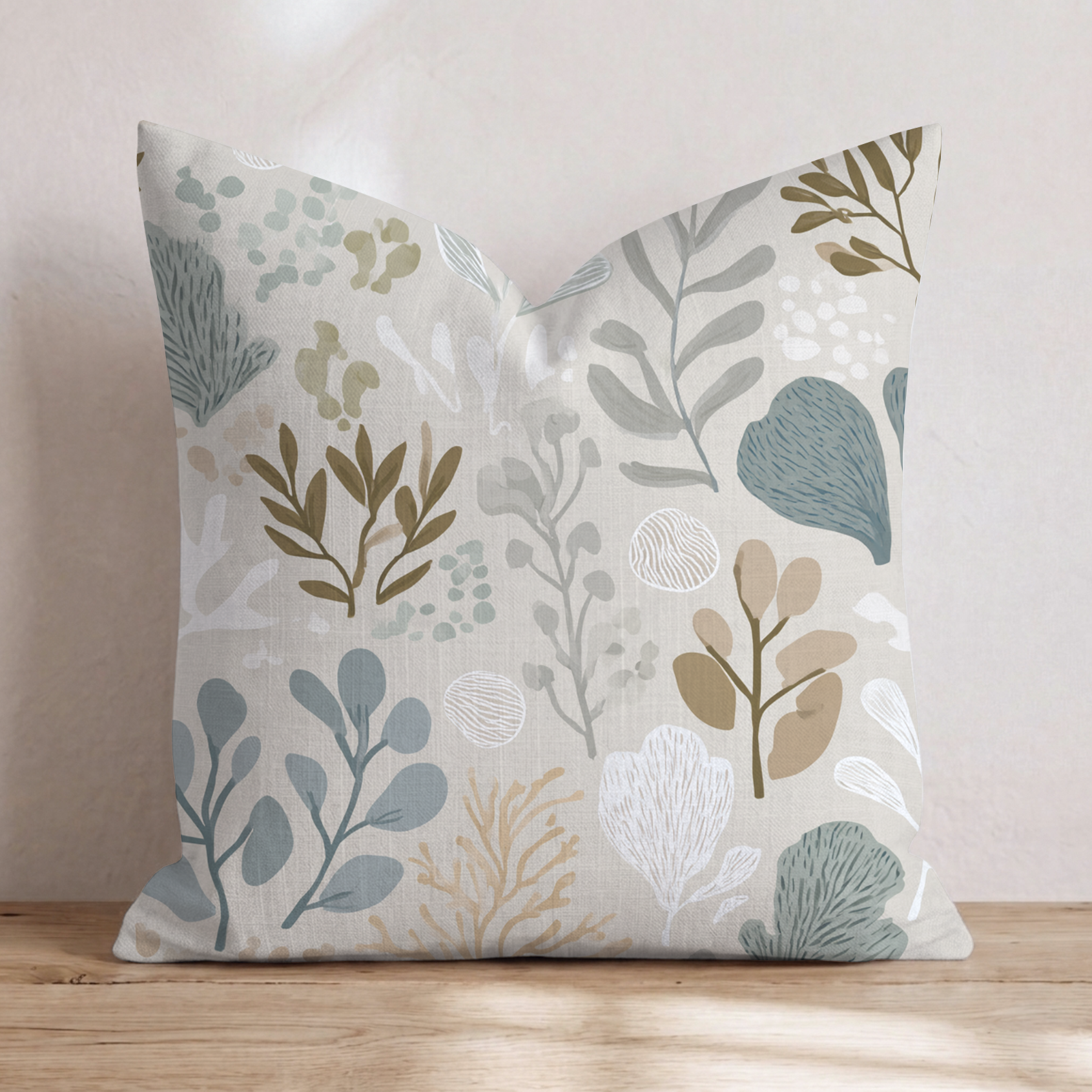 Waverly Dale Two Throw Pillow — Chopped 24x24 Knife Edge