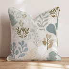 Waverly Dale Two Throw Pillow — Chopped 24x24 Piping