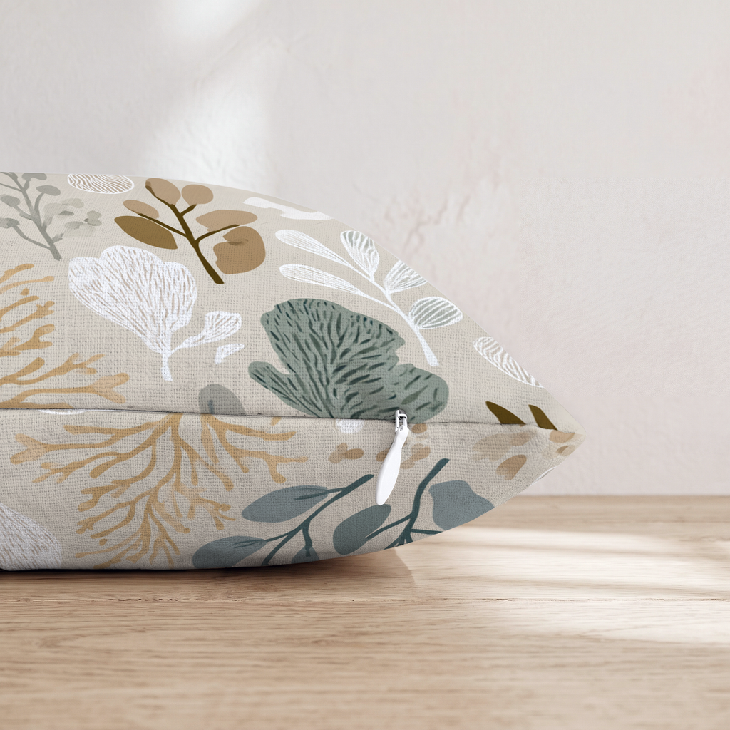 Waverly Dale Two Throw Pillow — Pillow Edge Zipper