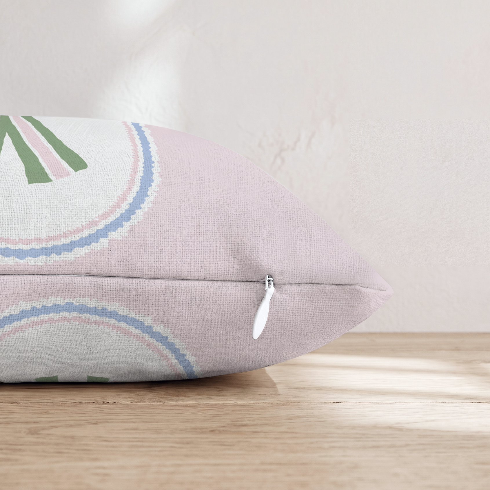 Bow Beautiful Throw Pillow — Pillow Edge Zipper