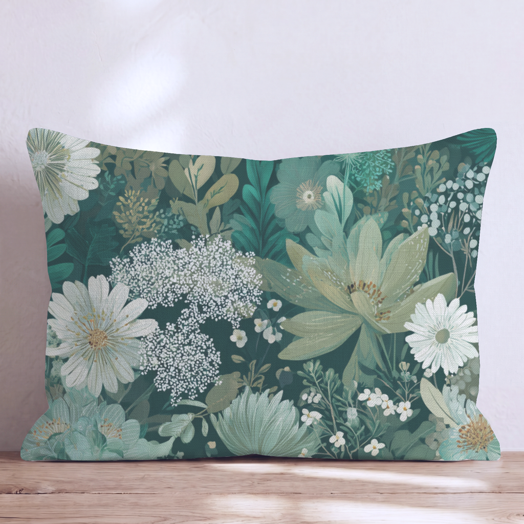 Camden Orchard One Throw Pillow — Lumbar 14x20 Knife Edge