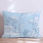 Riverbend Fen Three Throw Pillow — Lumbar 14x20 Knife Edge