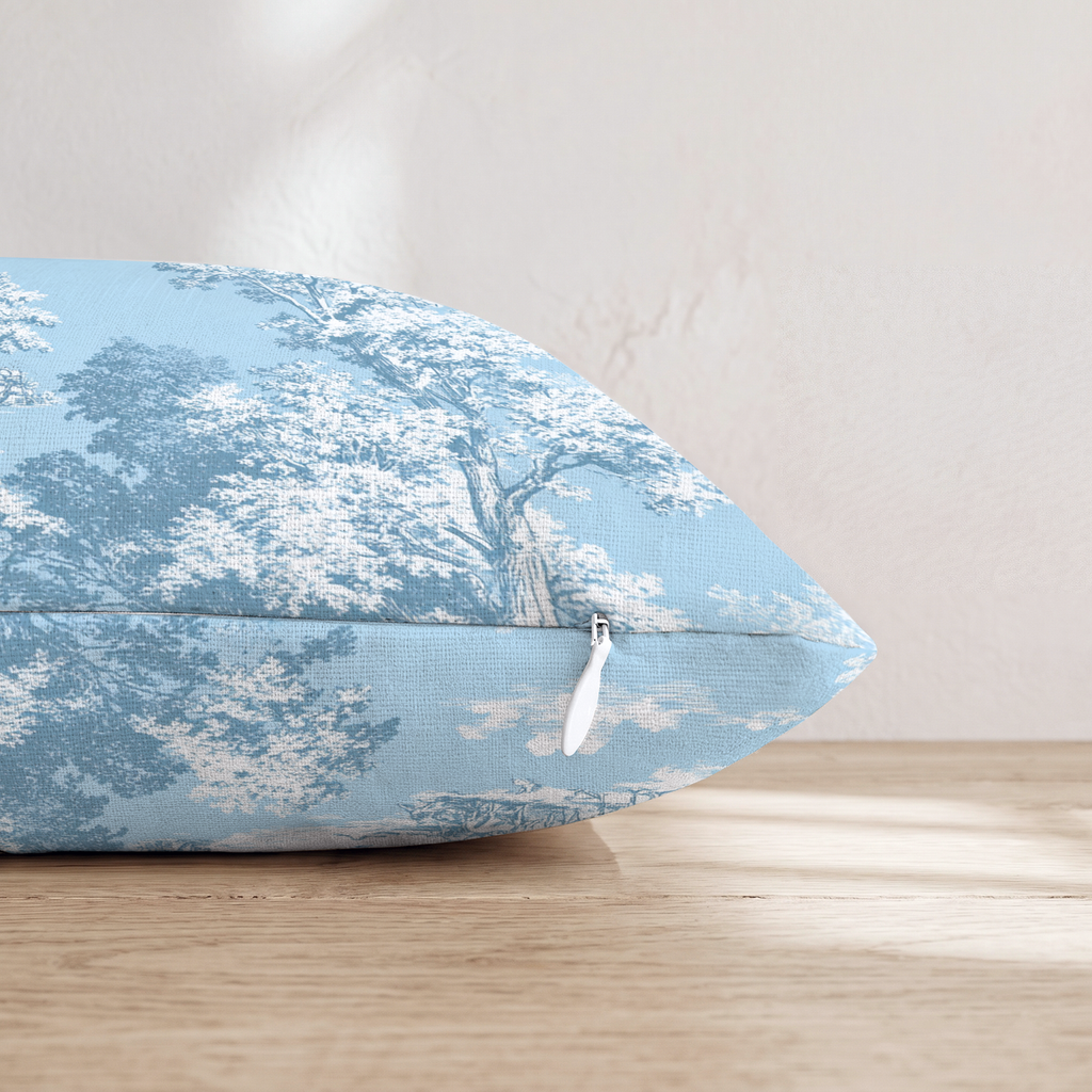 Riverbend Fen Three Throw Pillow — Pillow Edge Zipper
