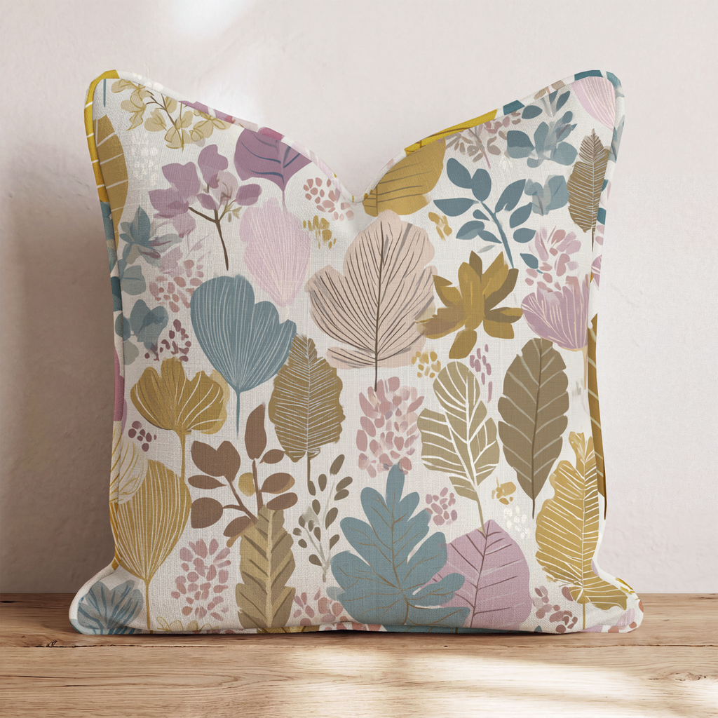Oakmont Flats One Throw Pillow — Chopped 24x24 Piping