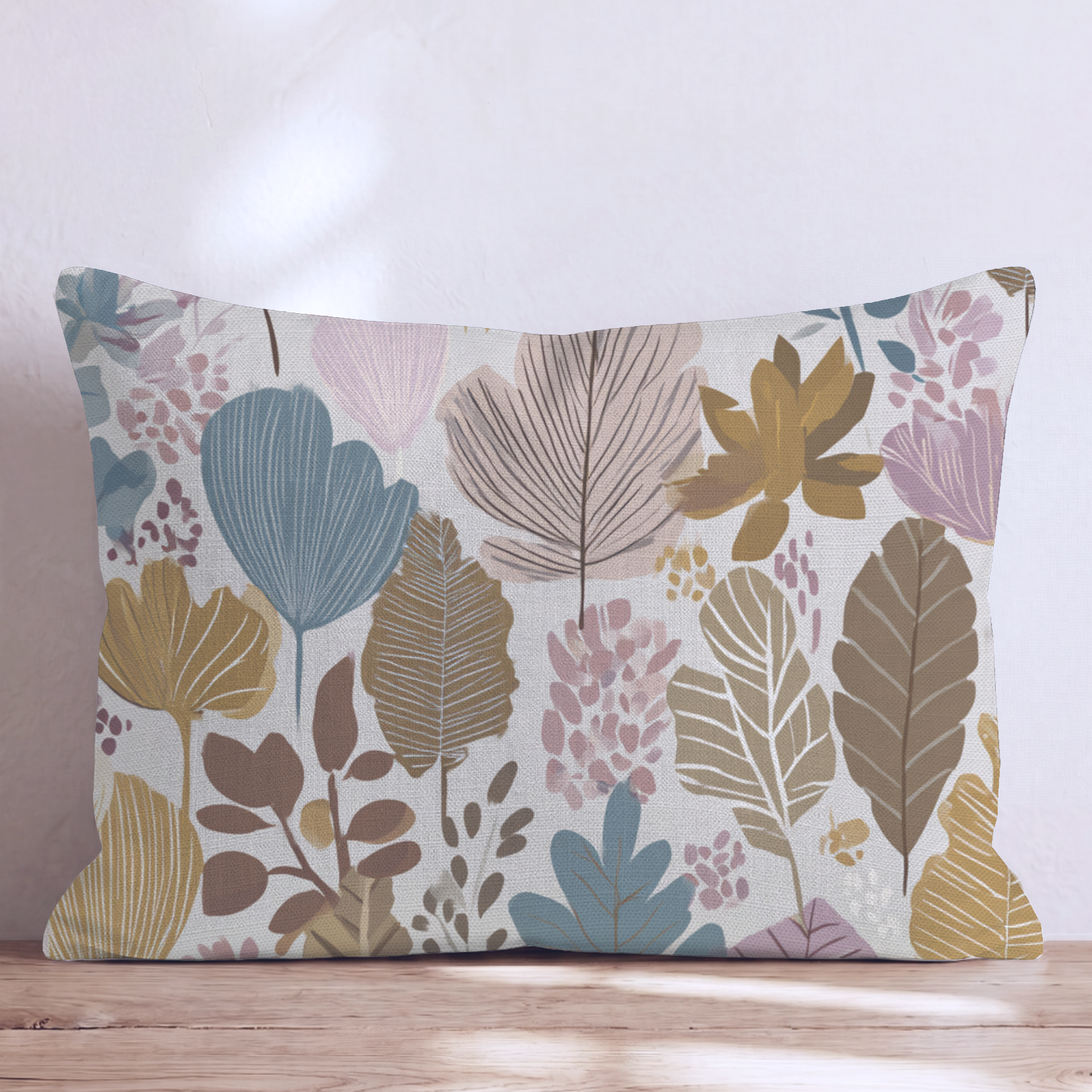 Oakmont Flats One Throw Pillow — Lumbar 14x20 Knife Edge
