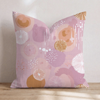 Mercer Trace Three Throw Pillow — Chopped 24x24 Knife Edge