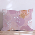 Mercer Trace Three Throw Pillow — Lumbar 14x20 Knife Edge