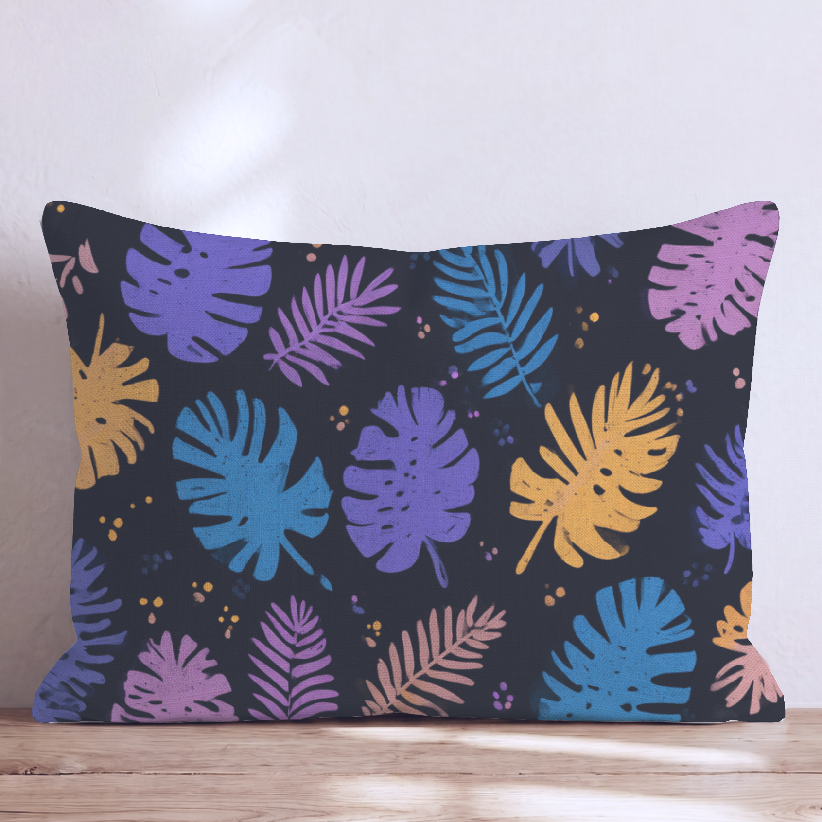 Clementine Four Throw Pillow — Lumbar 14x20 Knife Edge