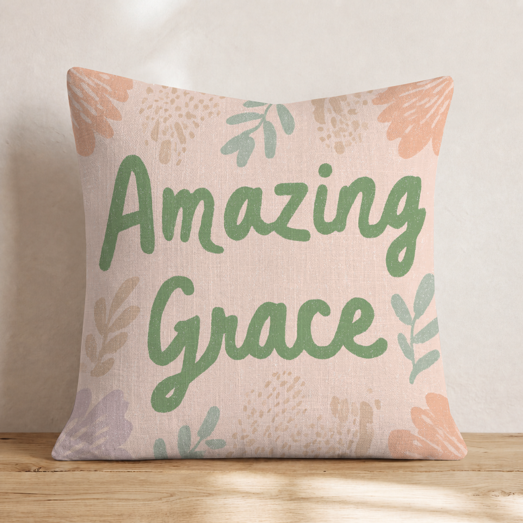 Amazing Grace Throw Pillow — Knife Edge