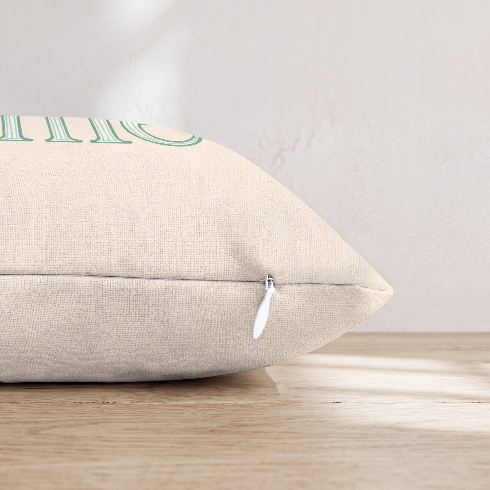 Home Throw Pillow — Pillow Edge Zipper