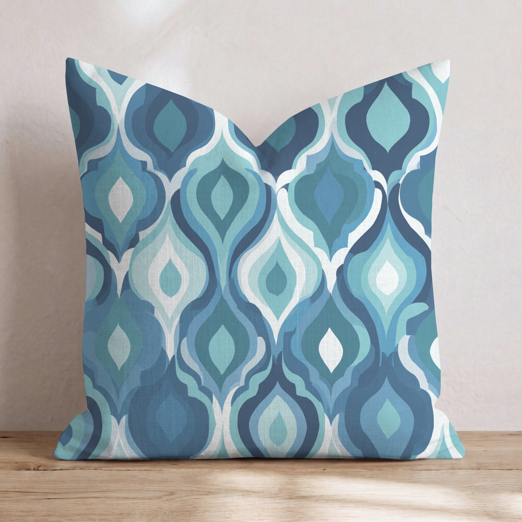 Stonebrook Shoal Four Throw Pillow — Chopped 24x24 Knife Edge
