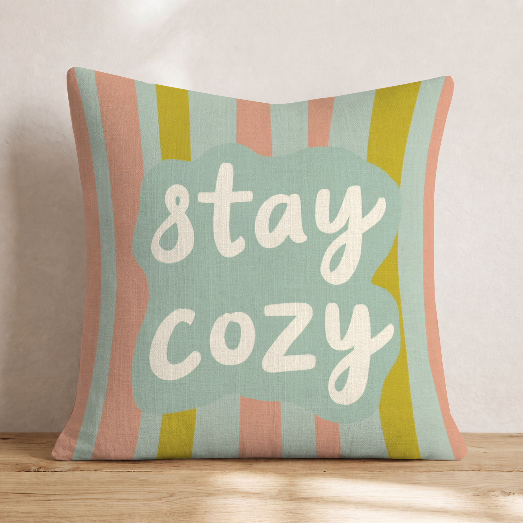 Cozy Days Throw Pillow — Knife Edge