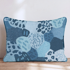 Underhill Pond One Throw Pillow — Lumbar 14x20 Piping