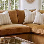 Knotted Stripe Throw Pillow