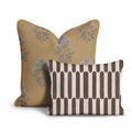 Mustard Textile Duo Throw Pillow Bundle