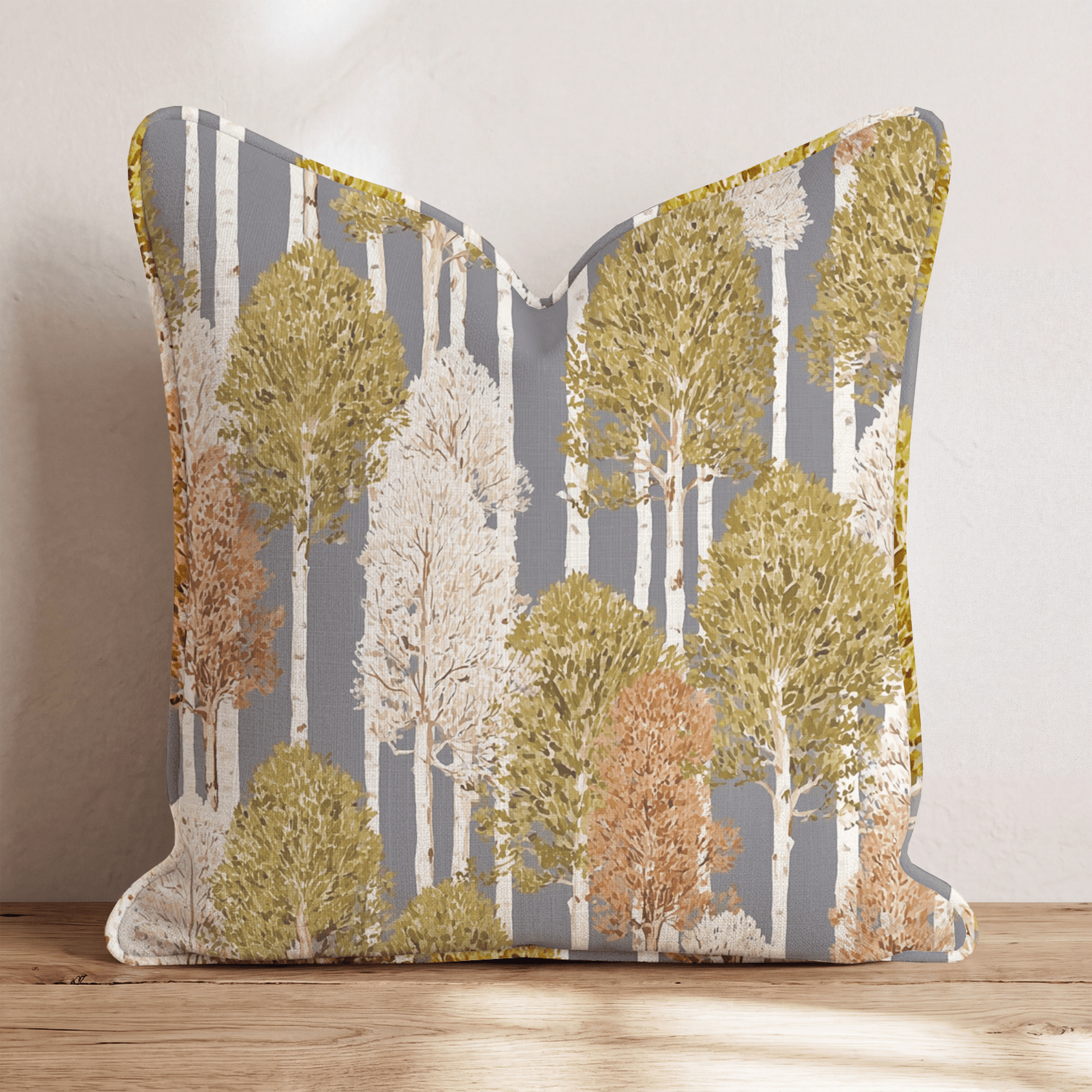 A Change In The Leaves Throw Pillow - Hillcroft Home