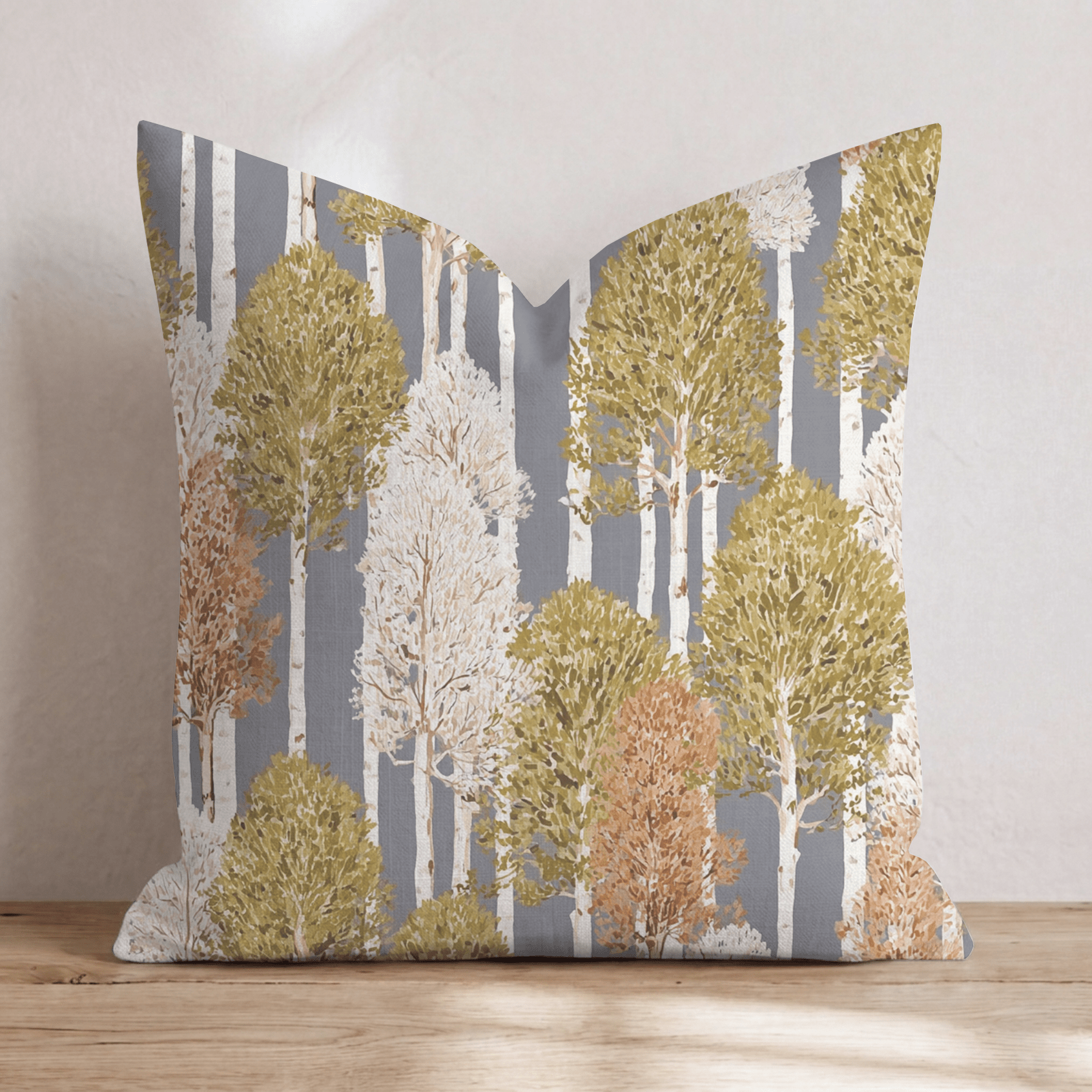 A Change In The Leaves Throw Pillow - Hillcroft Home