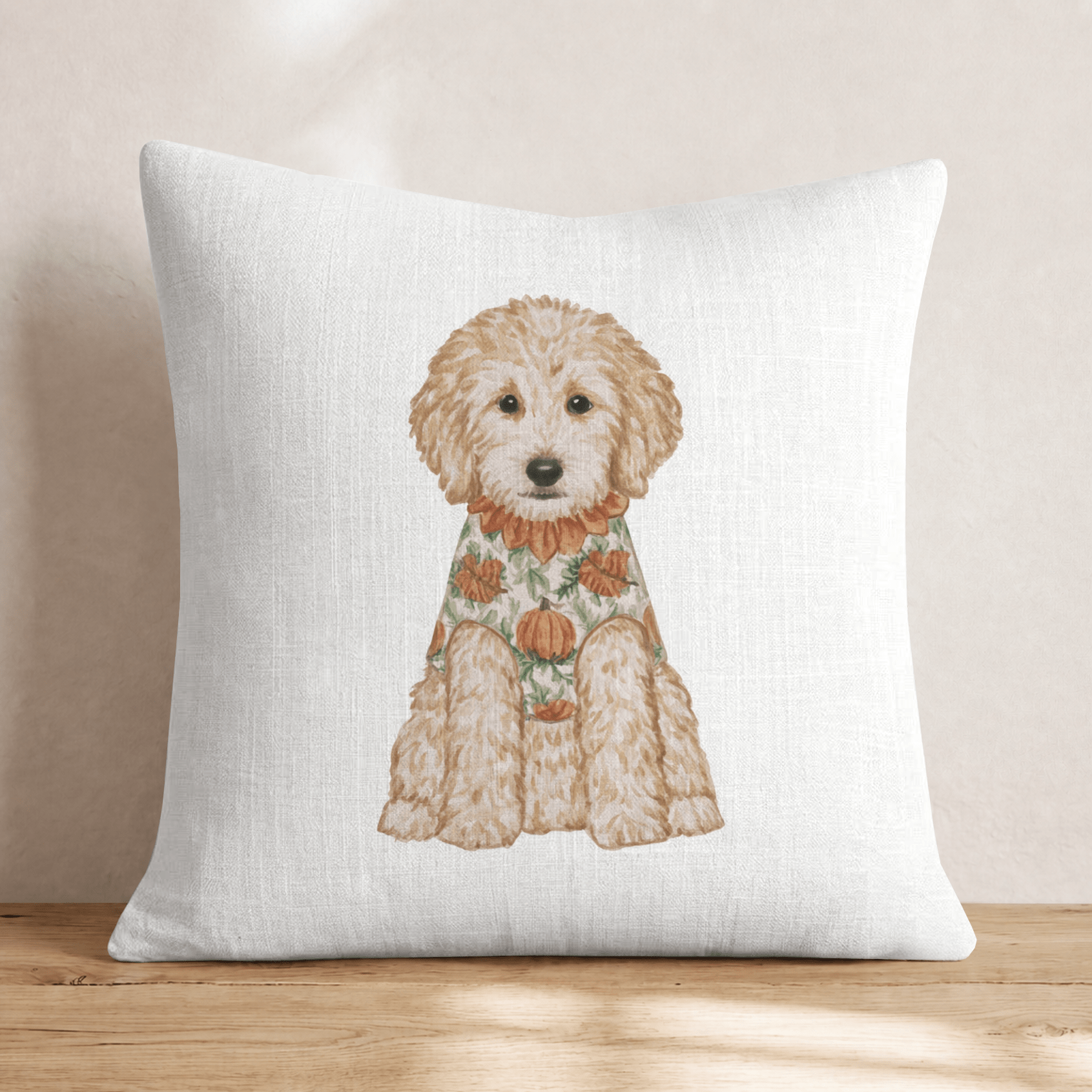 A Golden Fall Throw Pillow - Hillcroft Home