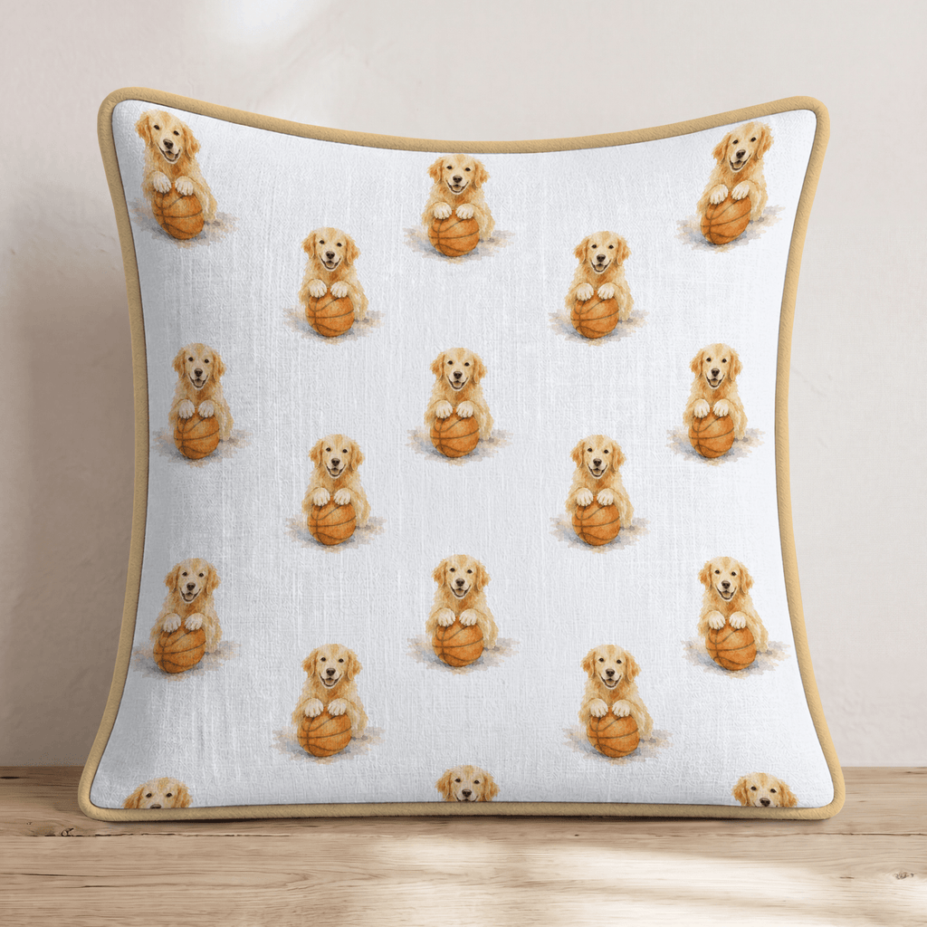 A Hooper's Best Friend Throw Pillow - Hillcroft Home