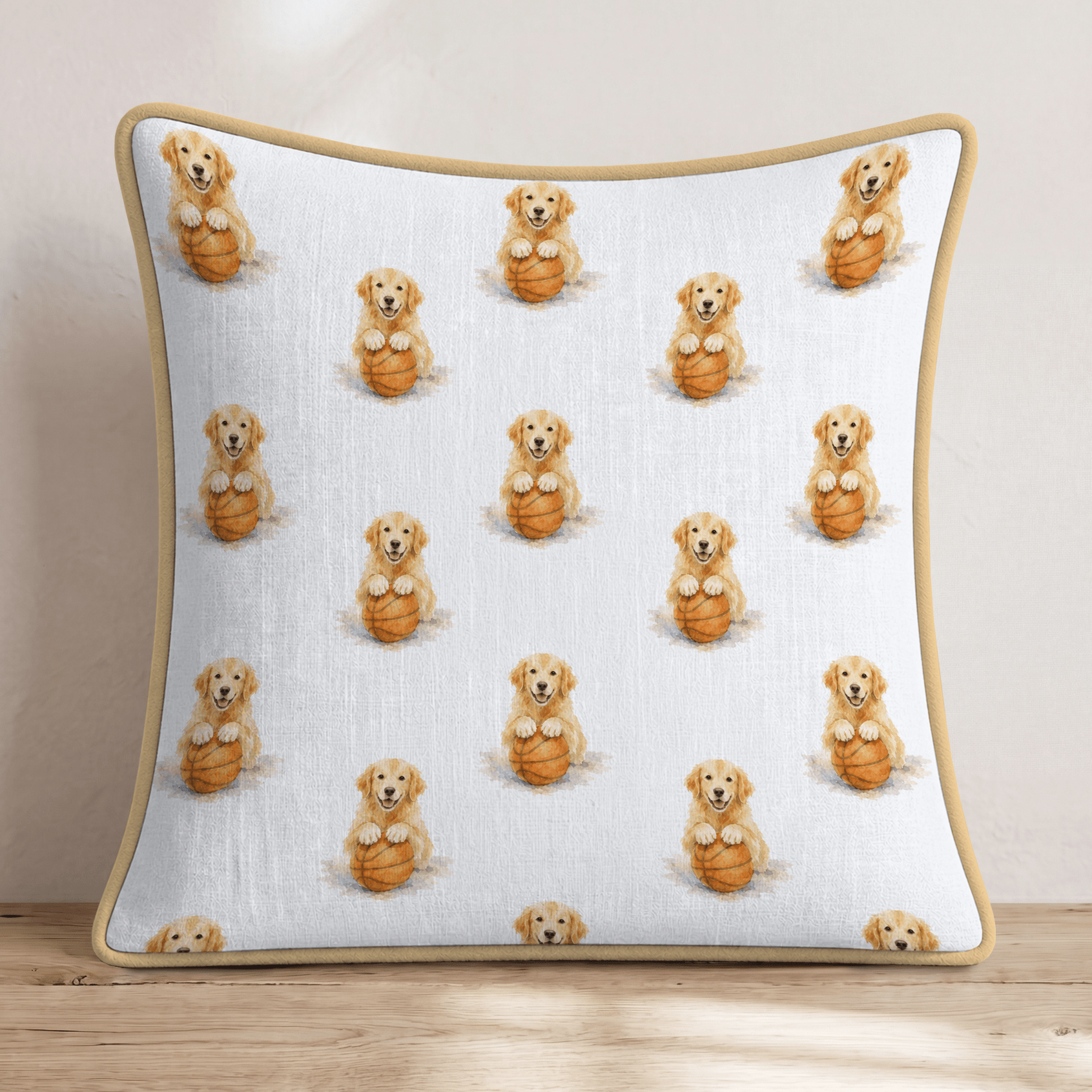 A Hooper's Best Friend Throw Pillow - Hillcroft Home