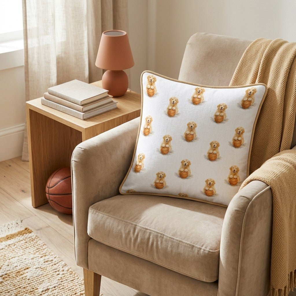 A Hooper's Best Friend Throw Pillow - Hillcroft Home
