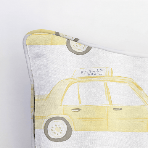 A New York Minute Throw Pillow - Lemon Park