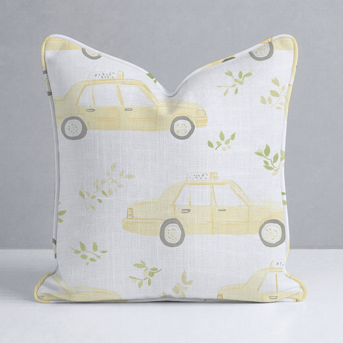 A New York Minute Throw Pillow - Lemon Park