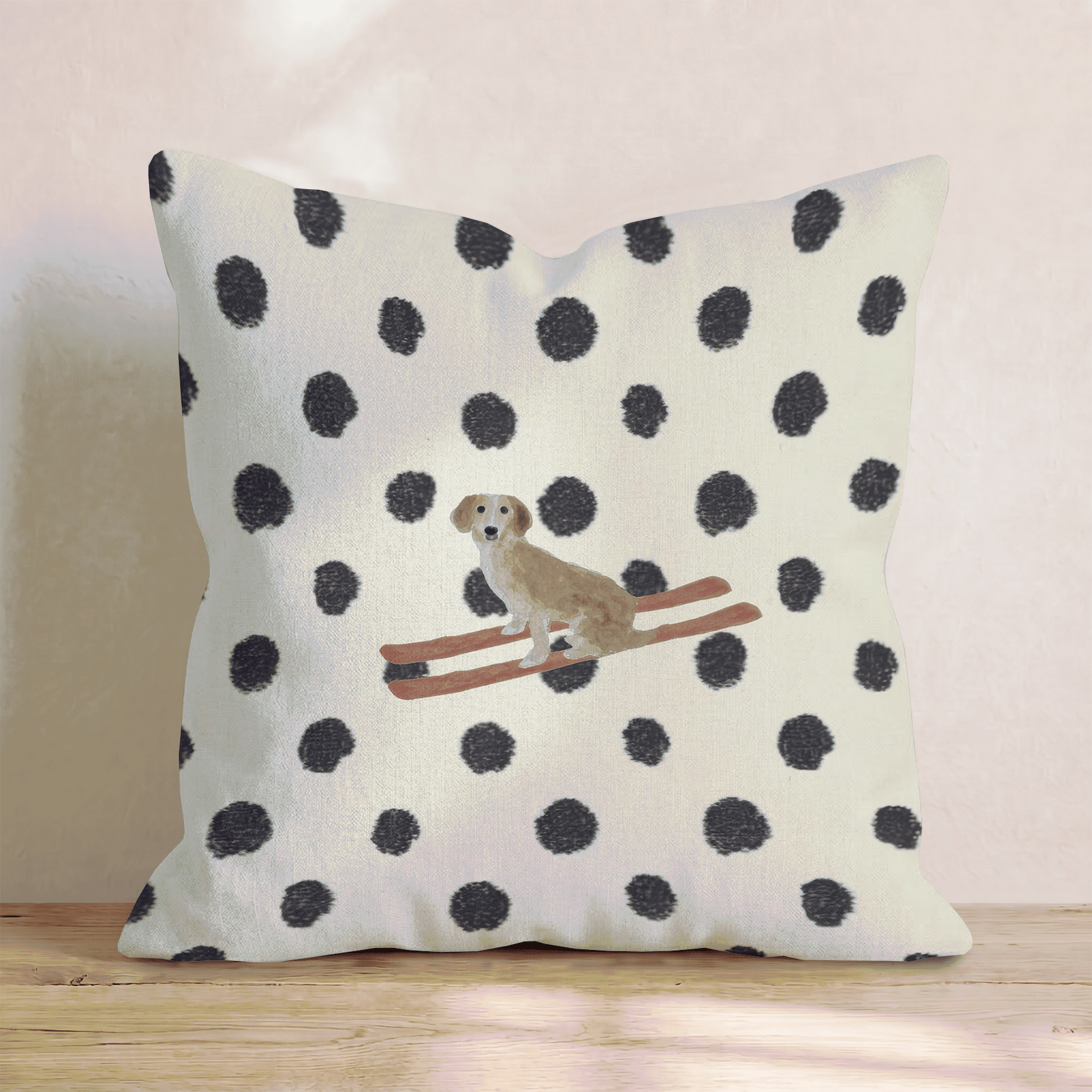 A Polka Dot Adventure Throw Pillow - Hillcroft Home