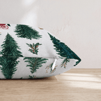 A Snowy Ride Throw Pillow - Hillcroft Home