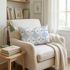 Abby Mosaic Throw Pillow - Hillcroft Home