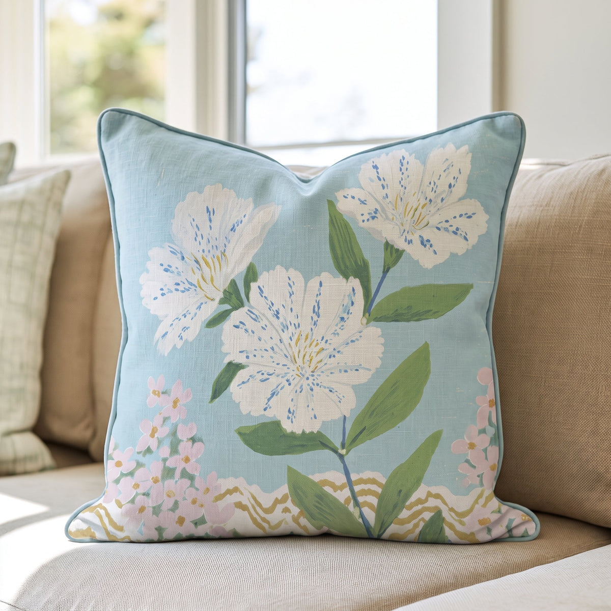 Abby Throw Pillow throw pillow - Hillcroft Home