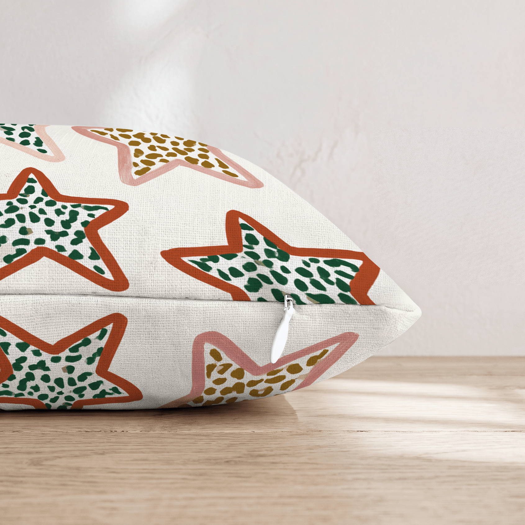 Abi Leopard Print Throw Pillow - Hillcroft Home