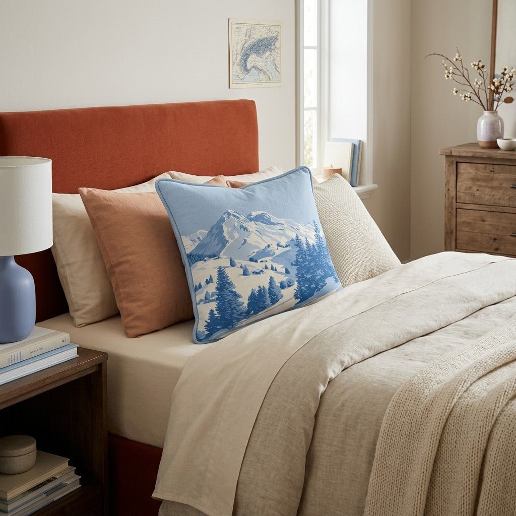 Above Treeline Throw Pillow - Hillcroft Home