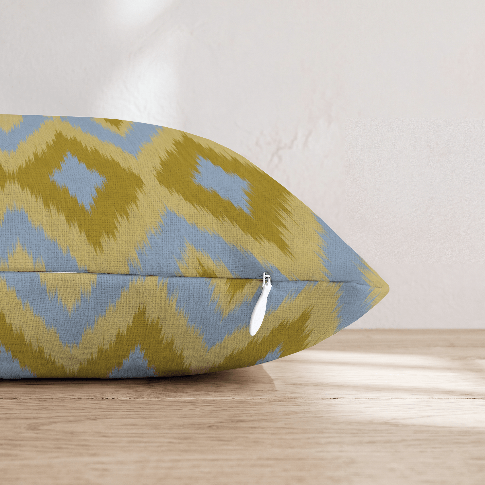Abstract Annie Ikat Throw Pillow - Hillcroft Home
