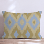 Abstract Annie Ikat Throw Pillow - Hillcroft Home