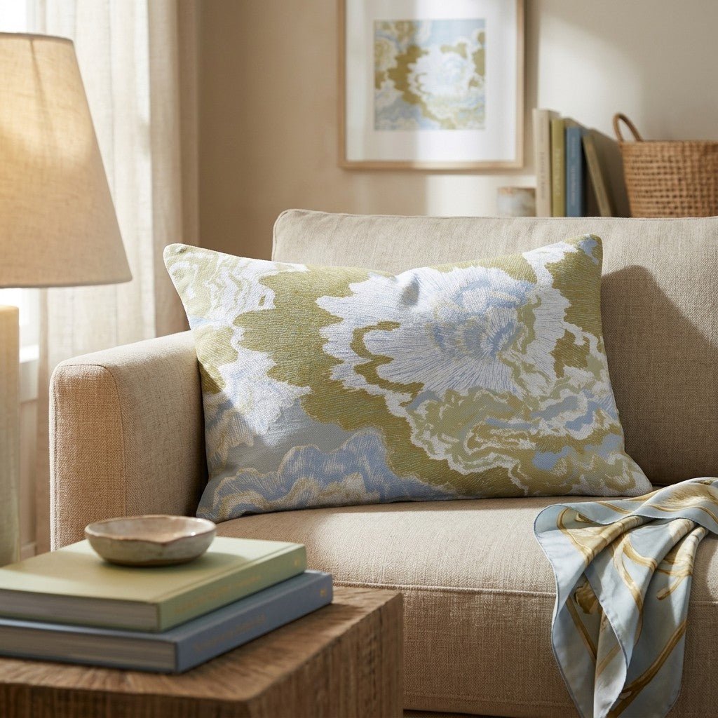 Abstract Annie Throw Pillow - Hillcroft Home