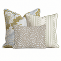 Abstract Annie Trio Throw Pillow Bundle throw pillow - Hillcroft Home