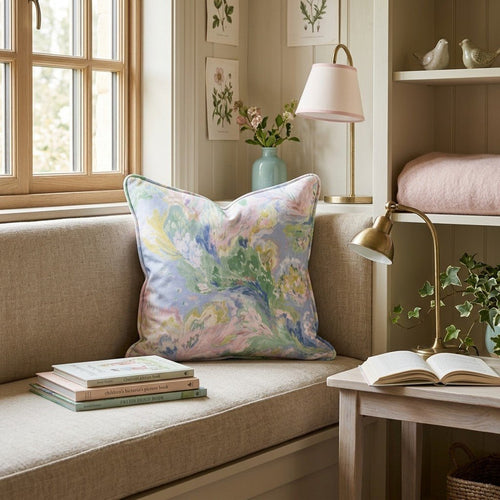 Abstract Aster Throw Pillow - Hillcroft Home