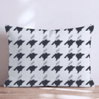 Abstract B&W Throw Pillow - Hillcroft Home