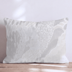 Abstract Media Ivory Throw Pillow throw pillow - Hillcroft Home